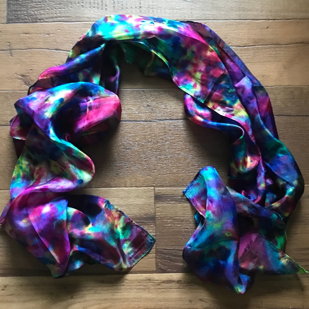 NWT Silk Scarf From Bangladesh - Fair Trade